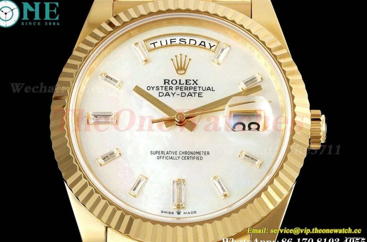 YG DayDate 228238 YG A2836(Gain Mop Weight) NOOB 40mm Dia 0307